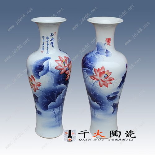 景德镇手绘陶瓷花瓶批发厂家陶瓷花瓶图片