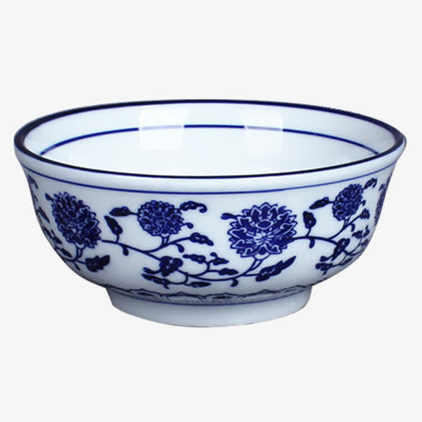 产品实物陶瓷青花碗高清素材 生活用品 免费下载 页面网页 平面电商 创意素材 png素材